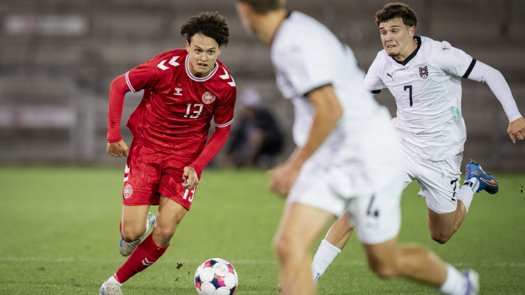 Tobias Storm til en U21-landskamp