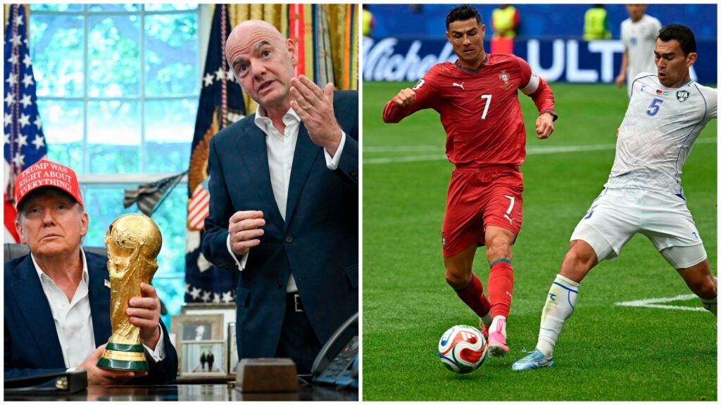 Donald Trump Cristiano Ronaldo Usbekistan