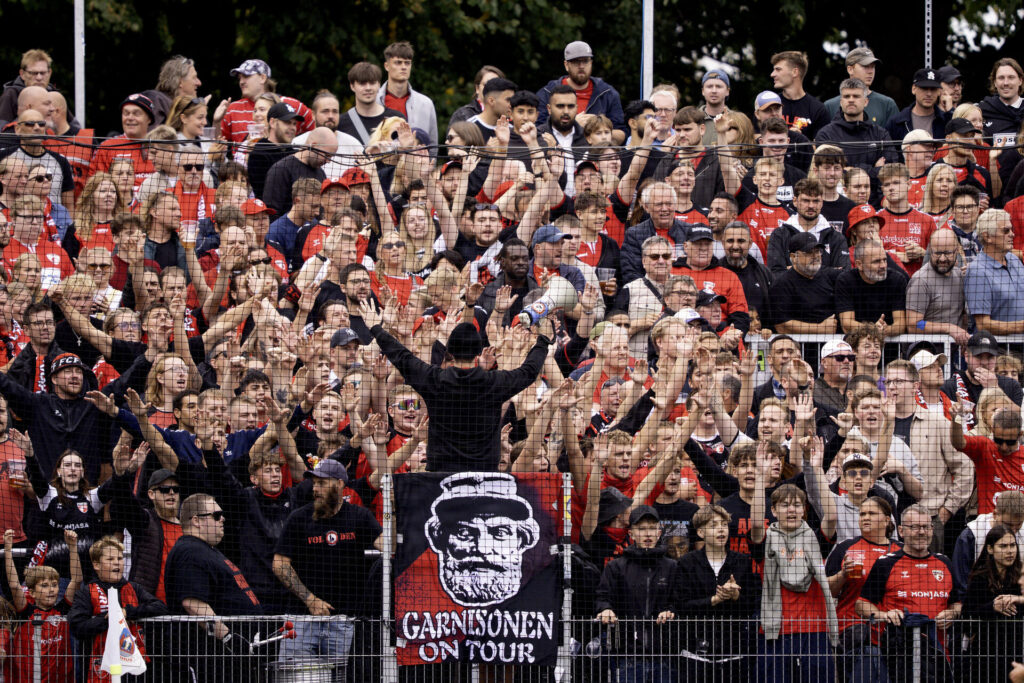 Fredericias fans søndag den 31. august