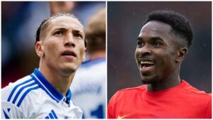 FCK Robert og FC NOrdsjællands Prince Junior.