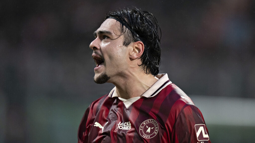 FC Midtjyllands Aral Simsir jubler