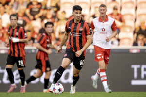 Dani Silva i kamp for FC Midtjylland.