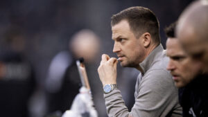 Jacob Neestrup på bænken i FC København