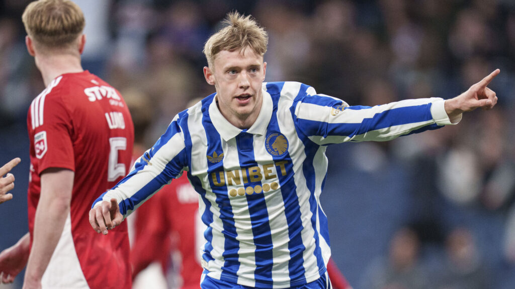 Viktor Dadason er glad