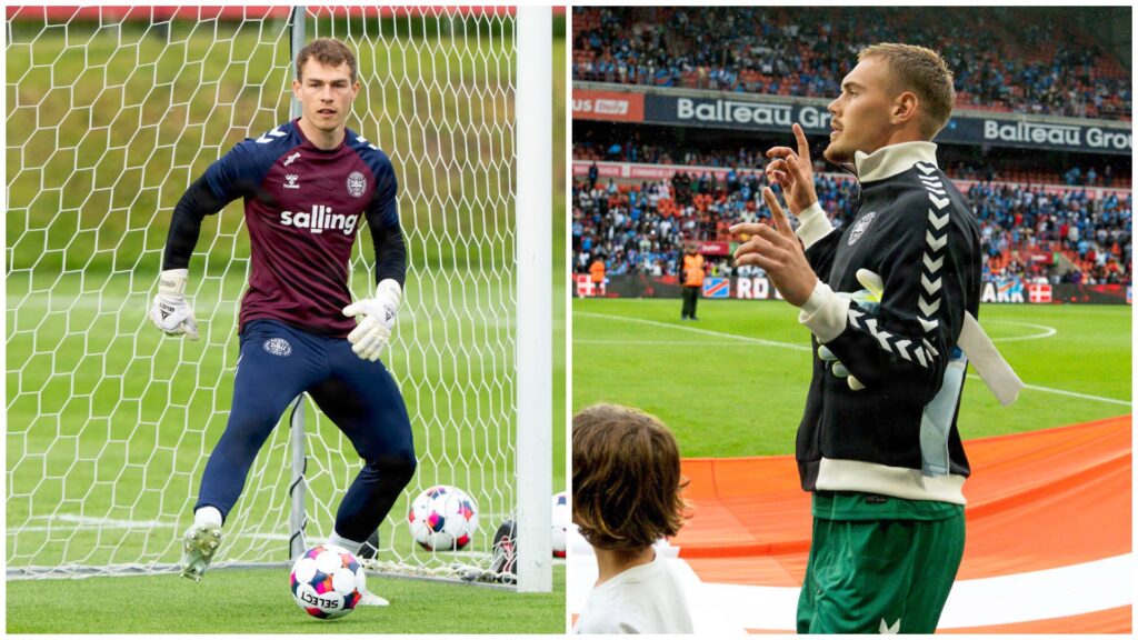 Filip Jorgensen Mads Hermansen Danmark Landsholdet