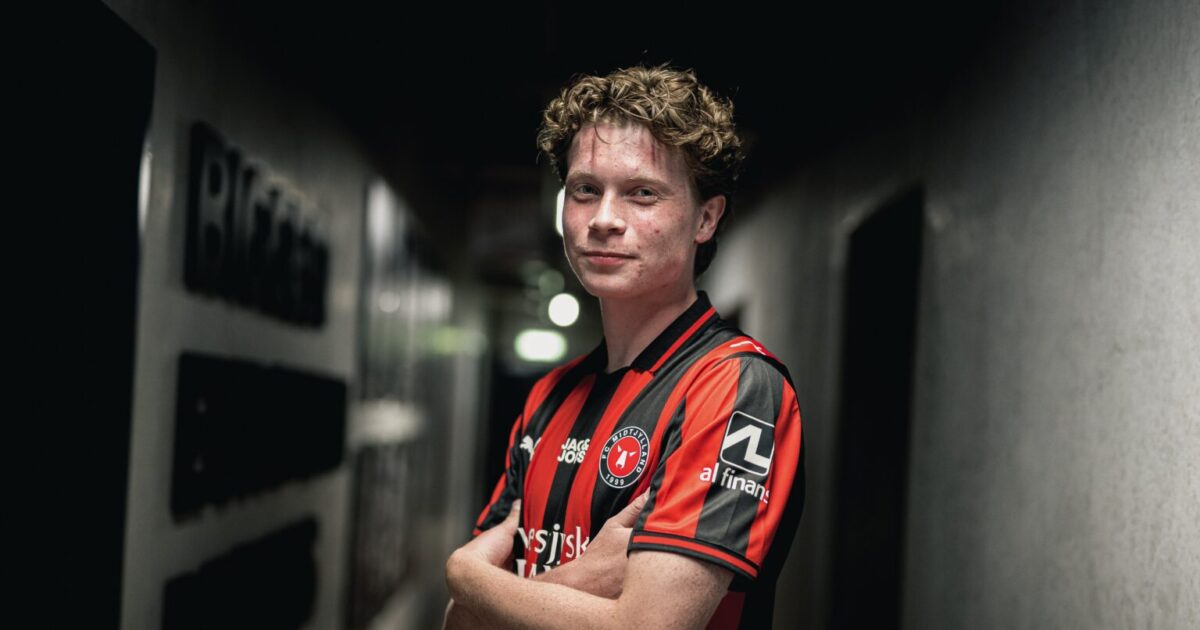 Stortalent får lang kontrakt: Skal tage skridtet op nu Foto: FC Midtjylland