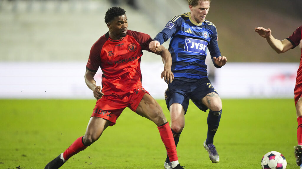 Friday Etim i kamp for FC Fredericia