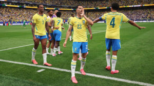 Gabriel Martinelli jubler over scoring mod Japan.