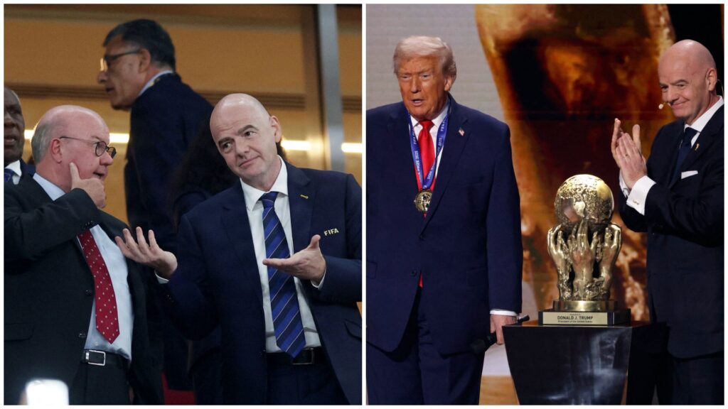 Infantino Jesper Møller Donald Trump