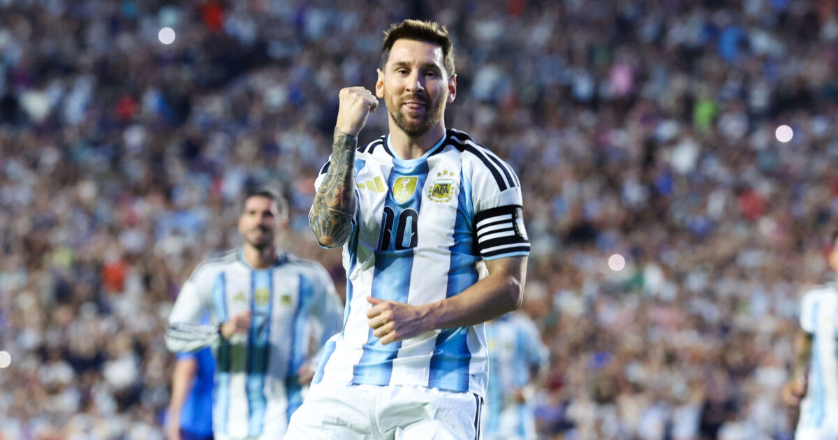 Superliga-kendinge kørt over af Messi og Argentina Foto: Ritzau Scanpix/REUTERS