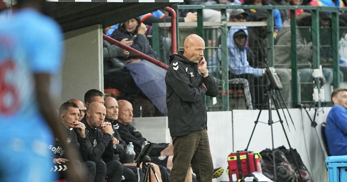 Riemer efter nullert: Blev for meget indianerfodbold Foto: Bo Amstrup/Ritzau Scanpix