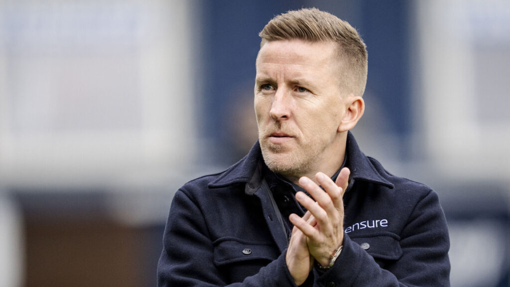 Morten Karlsen klapper i Lyngby.