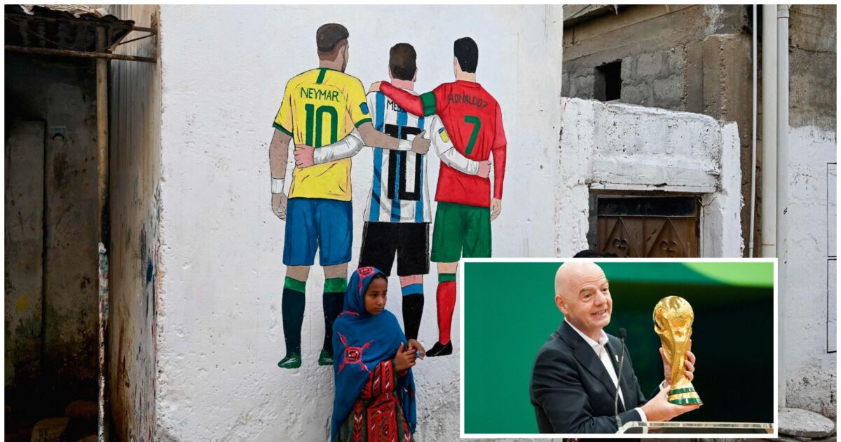 Jagter din underskrift: Åbner sag mod fodboldboss Messi Ronaldo Neymar Infantino VM 2026