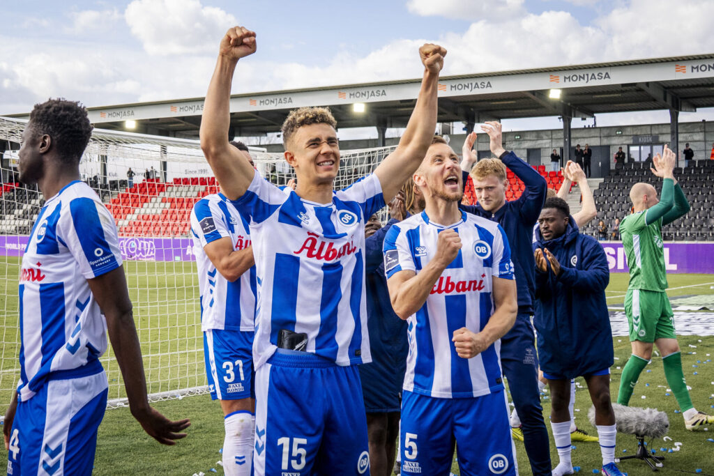 Marcus McCoy efter en kamp i OB.