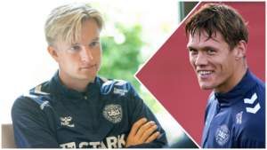 Viktor Kristiansen og Jannik Vestergaard.