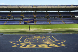 Brøndby Stadion tomt.