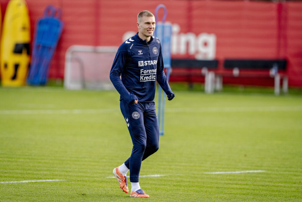 Rasmus Nissen Kristensen for Danmark.