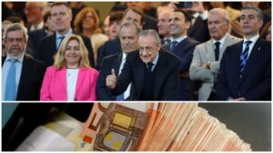 Florentino Perez, Real Madrids præsident.