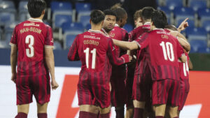 FC Midtjylland-spillerne jubler