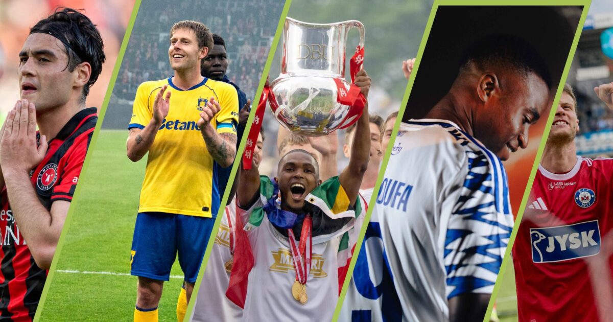 Transfervinduet er åbent! Disse Superliga-profiler kan snart være fortid Foto: Bo Amstrup/Ritzau Scanpix / Henning Bagger/Ritzau Scanpix / Gaston Szerman, FCK Media