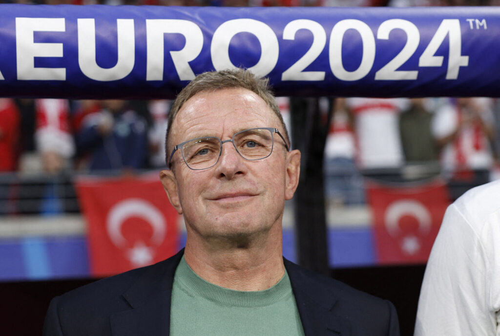 Ralf Rangnick under EM 2024 for Østrig.