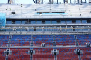Camp Nou under ombygning.
