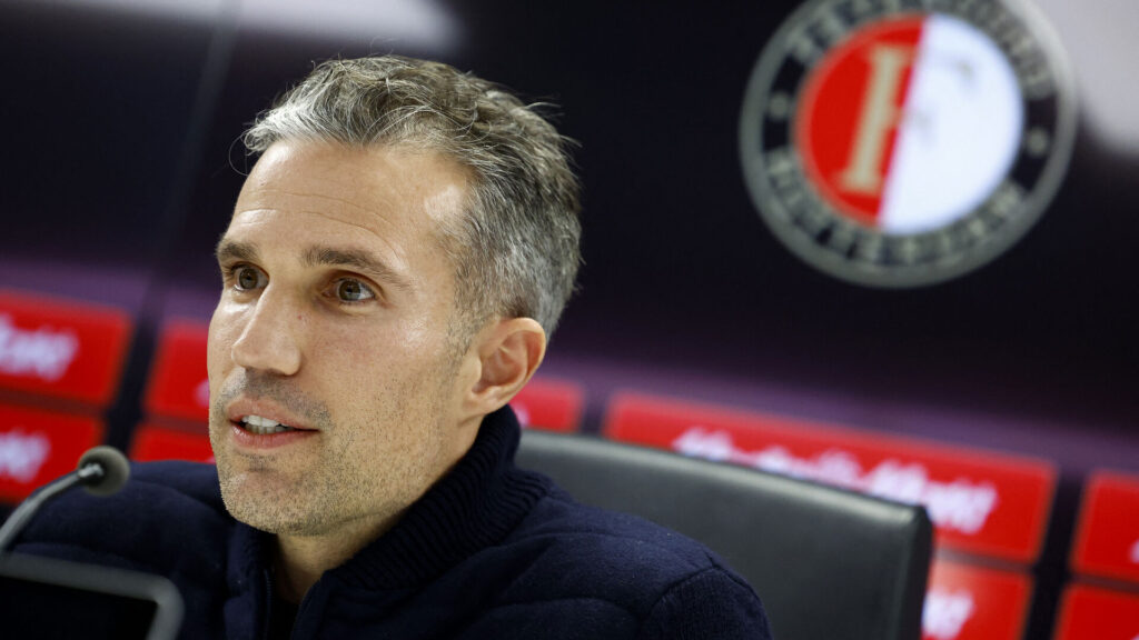 Robin van Persie bliver præsenteret i Feyenoord