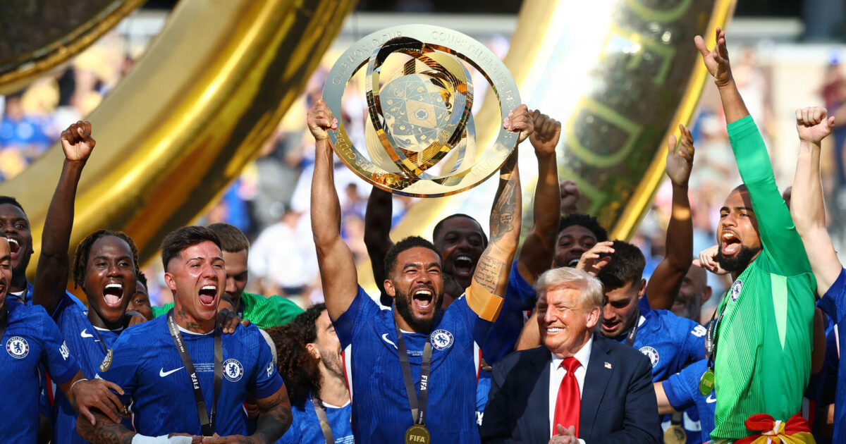 Medie: Akavet Trump-optræden venter i VM-finalen Foto: Ritzau Scanpix/REUTERS