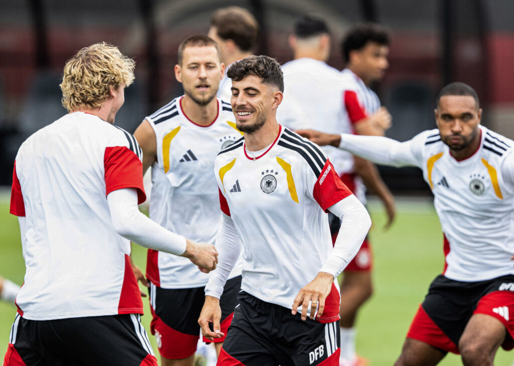 Kai Havertz til træning.