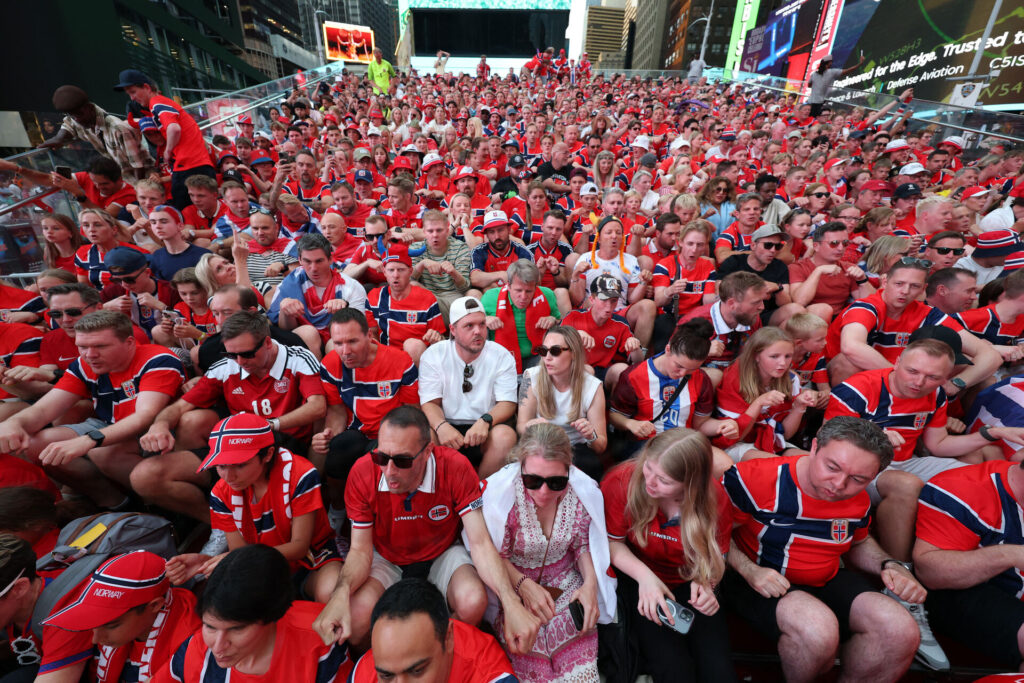 Norske fans til VM.