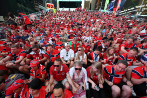 Norske fans til VM.