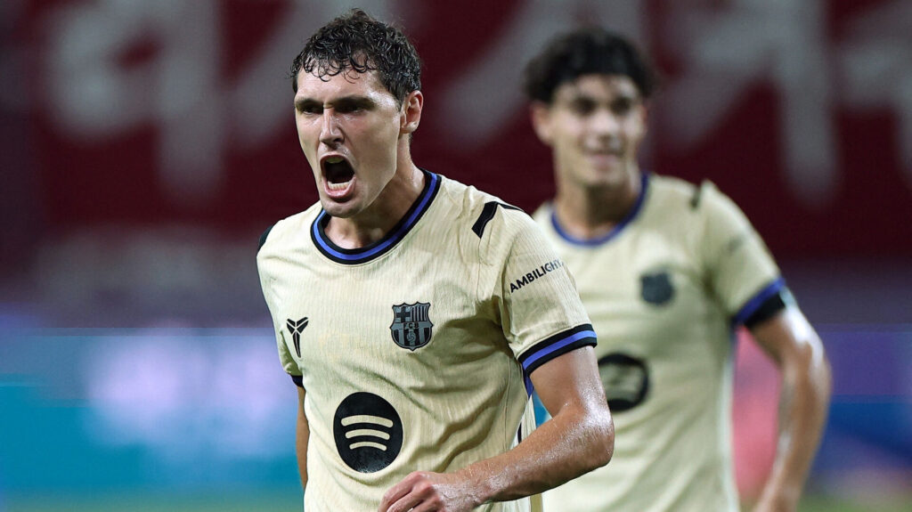 Andreas Christensen jubler