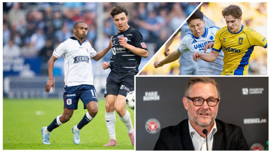 Steinlein Ambæk Links AGF Brøndby FCM FCK