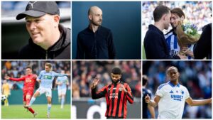 Superliga-ledere og spillere som illustration til opstartsprogrammet i Superliga-klubberne i juni og juli 2026.