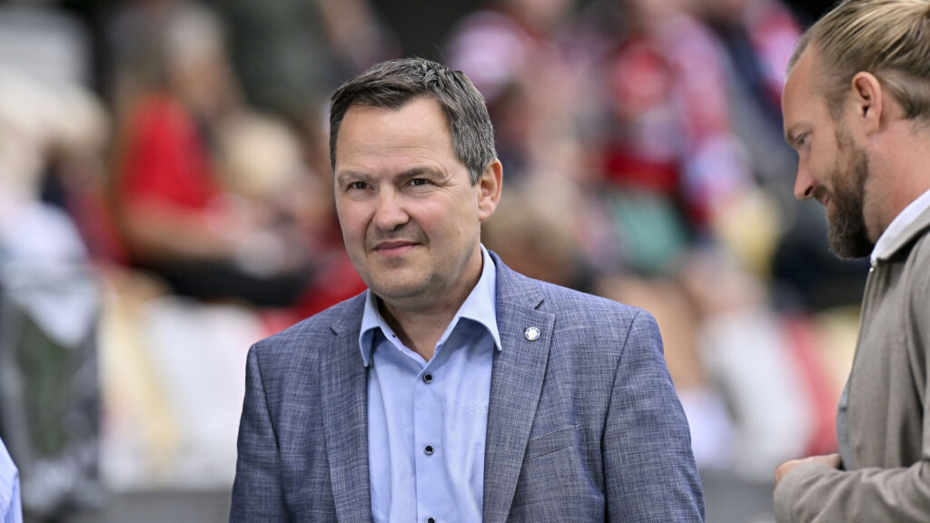 Jesper Stüker til en Silkeborg-kamp