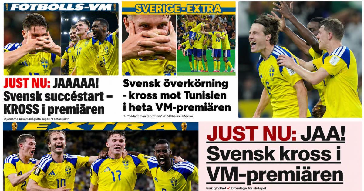 Svenske medier enige: Knuste dem – ren gåsehud 