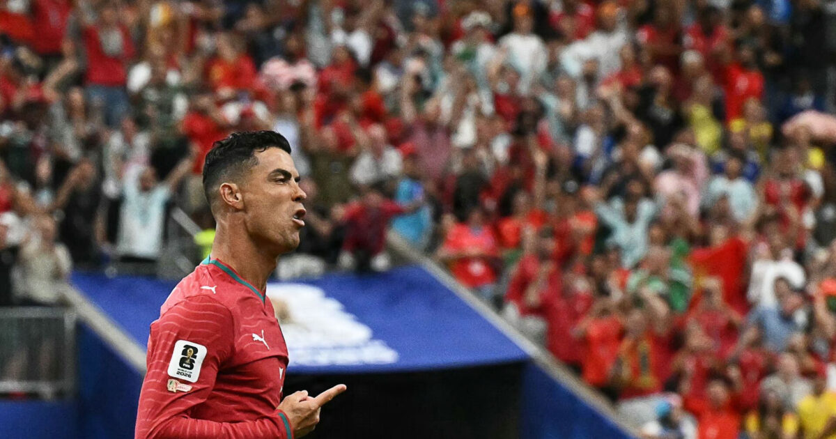 Ronaldo slog til og skrev historie i portugisisk storsejr Foto: Ronaldo Schemidt/AFP/Ritzau Scanpix