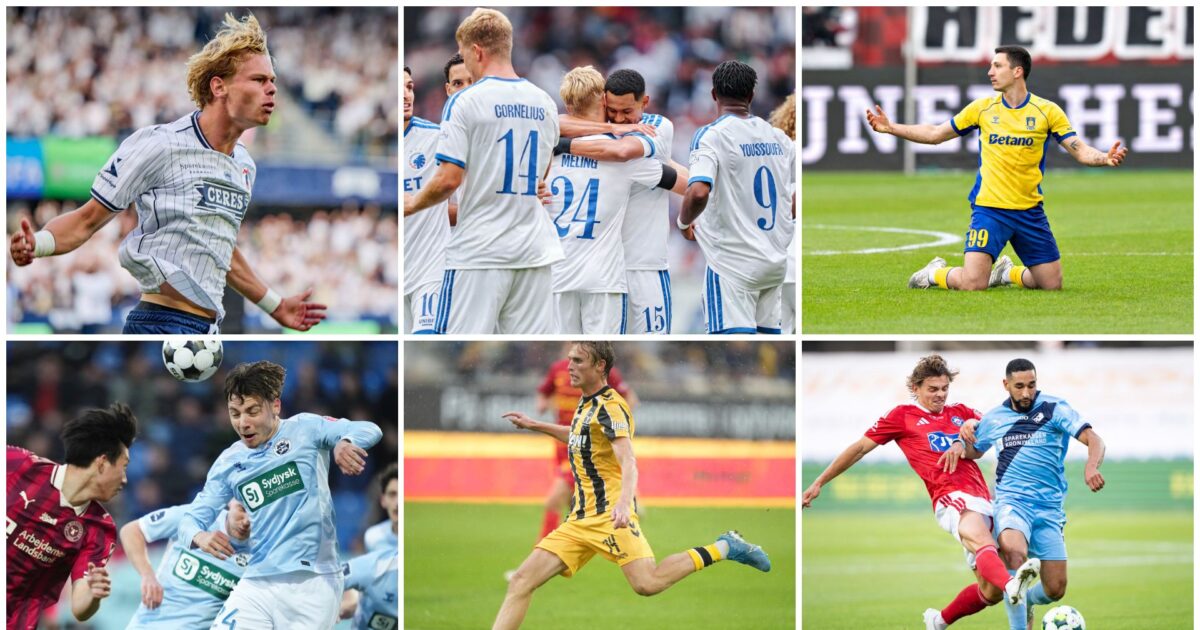 Rundens hold: Jyske talenter imponerer i Superligaen Fotos: Bo Amstrup/Ritzau Scanpix, Claus Fisker/Ritzau Scanpix, Henning Bagger/Ritzau Scanpix, Thomas Traasdahl/Ritzau Scanpix og Mikkel Berg Pedersen/Ritzau Scanpix