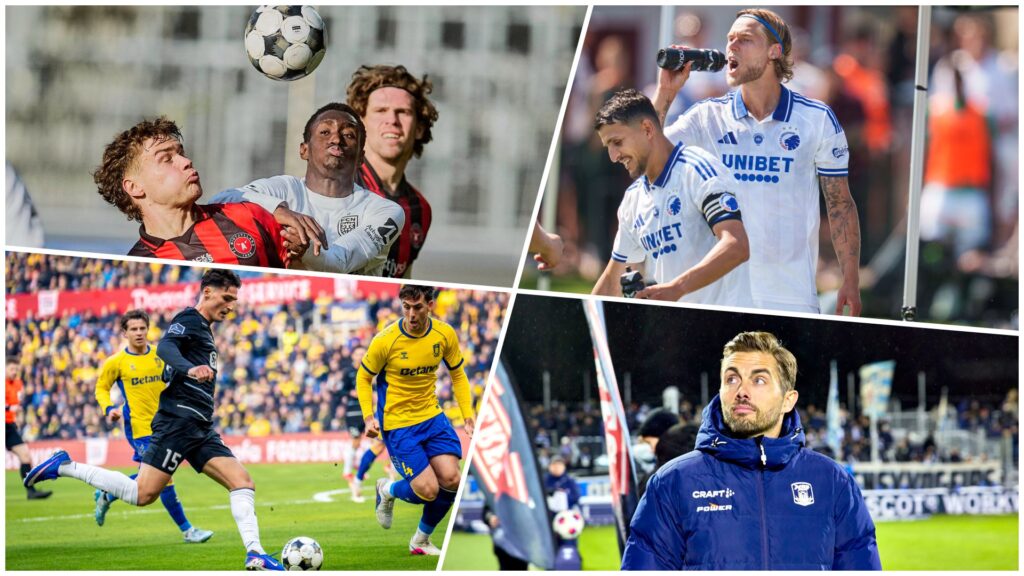 AGF FCK Randers FCN FCM Brøndby