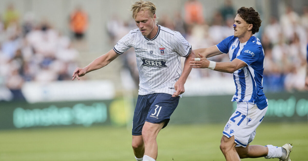 Hård AGF-prøve: Forventer noget helt andet mod Brøndby Foto: Mikkel Berg Pedersen/Ritzau Scanpix