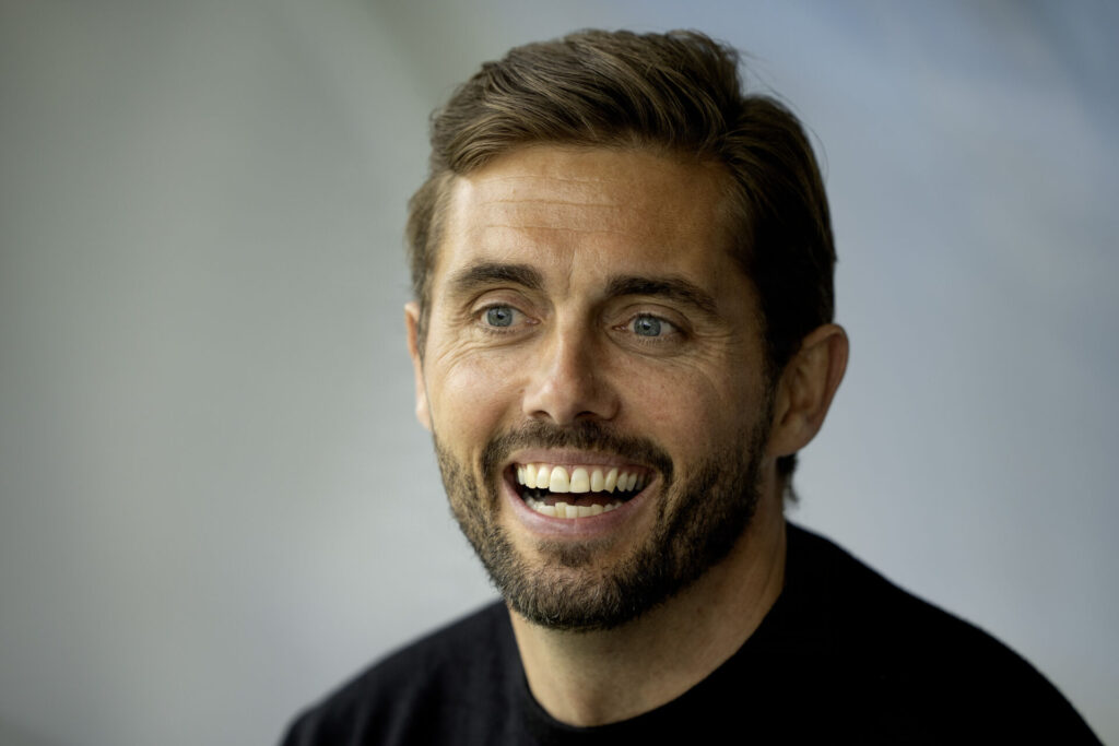 Jakob Poulsen smiler.
