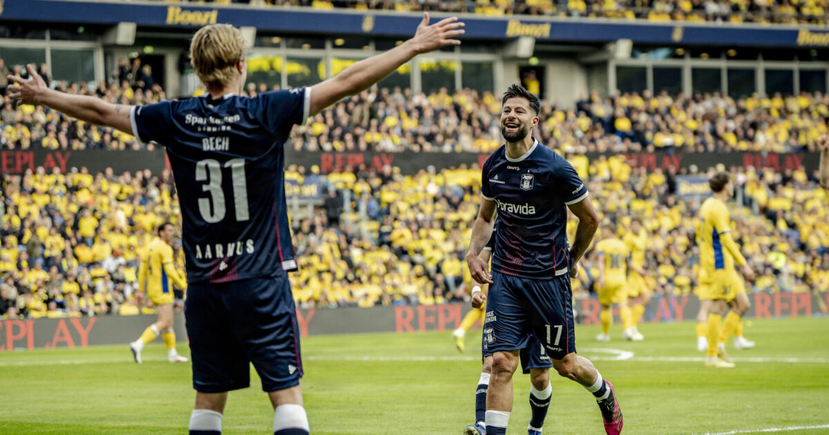 Se her: AGF’ere på skånekost før Brøndby-brag Foto: Mads Claus Rasmussen/Ritzau Scanpix