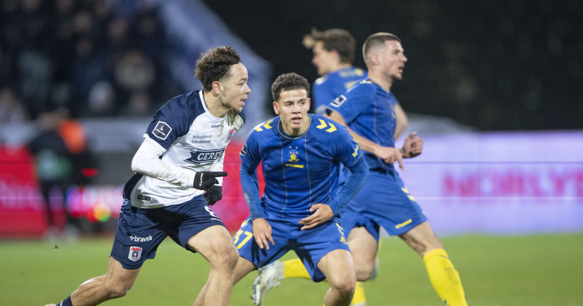 Milliontransfer løfter AGF – men hvad med stjerneangriberen? Foto: Bo Amstrup/Ritzau Scanpix