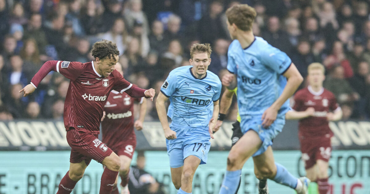 AGF-stjerne om CL: Forhåbentligt tager vi den hele vejen Foto: Mikkel Berg Pedersen/Ritzau Scanpix