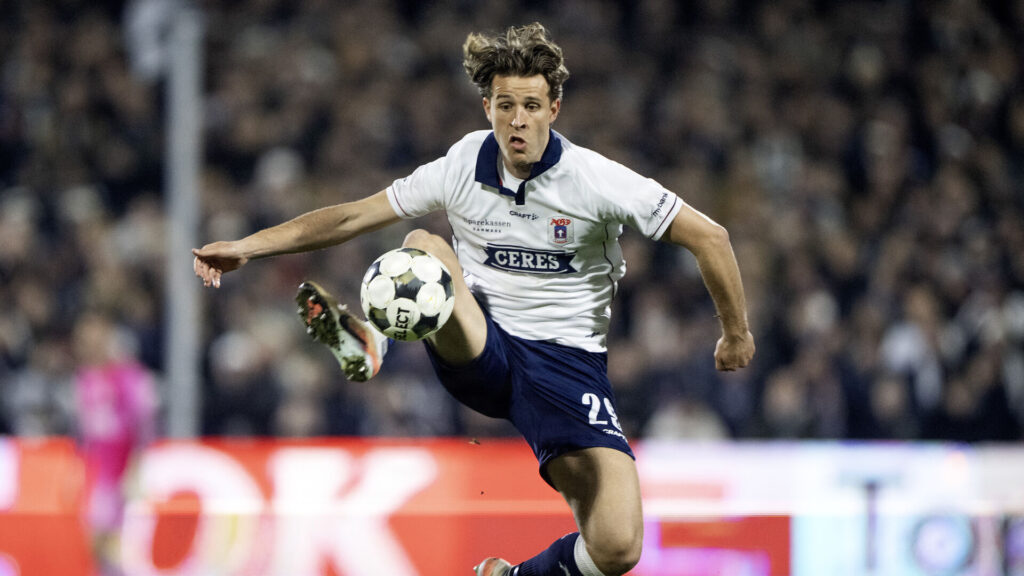 Rasmus Carstensen spiller for AGF