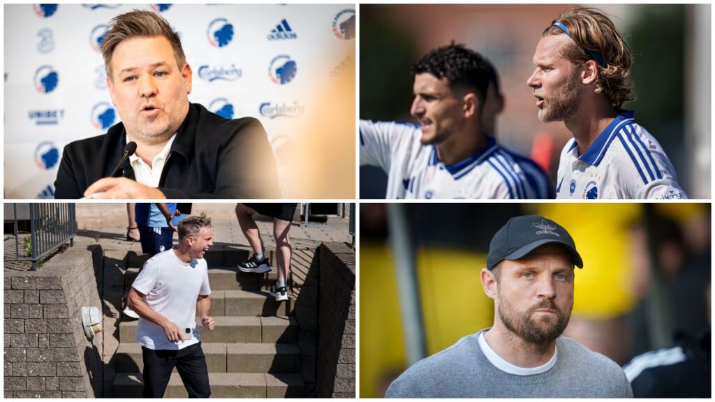 Bo Svensson Kristjaan Speakman Jacob Lauesen Felix Beijmo Superligaen