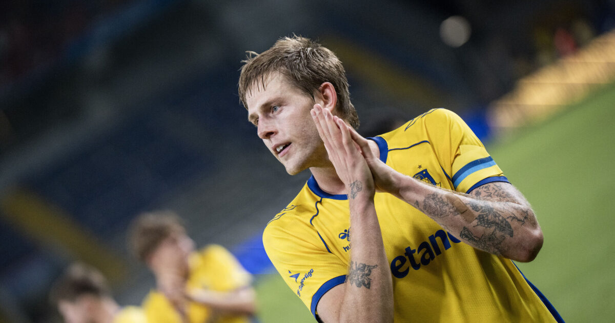 Efter Brøndby-exit: Vallys har sat klart mål i ny klub Foto: Sebastian Elias Uth/Ritzau Scanpix
