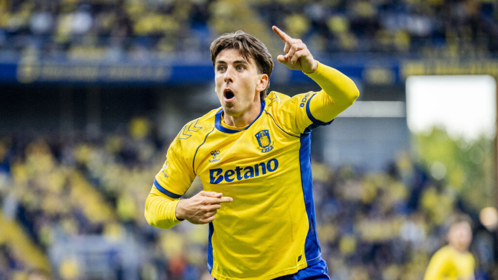 Luis Binks spiller for Brøndby IF