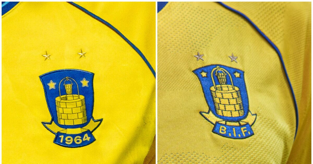 Brøndby ændrer logo permanent Foto: Mads Claus Rasmussen & Liselotte Sabroe/Ritzau Scanpix