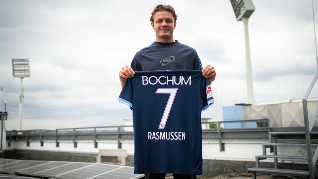 Christian Rasmussen bliver præsenteret i VfL Bochum